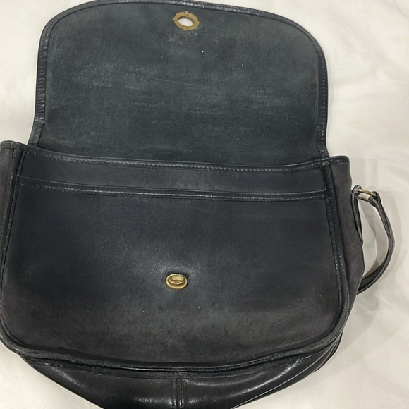 Vintage Coach black purse - Picture 4 of 8